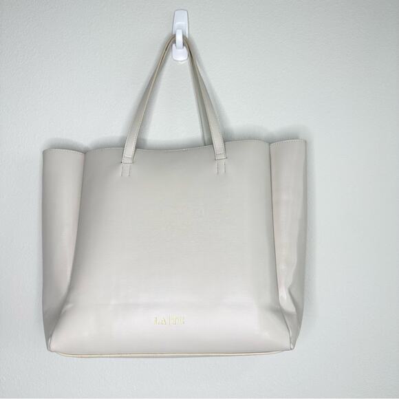 Cha Cha Cha Nel Cream Tote Bag with Blue Snake - Picture 6 of 10